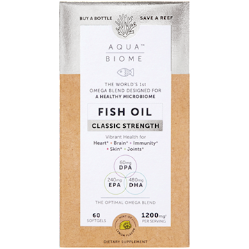 Aqua Biome Fish Oil Cl Str 60 softgels