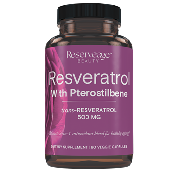 Resveratrol w/Ptero 500mg 60 veg caps