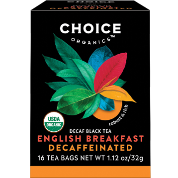 English Breakfast Decaf Org 16 tea bags