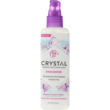 Unscented Crystal Body Spray 4 oz