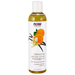 Vanilla Citrus Massage Oil 8 fl oz