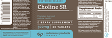 Load image into Gallery viewer, SR Choline 300 mg 60 tabs