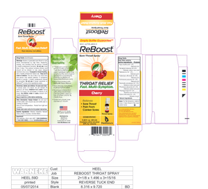 ReBoost Throat Spray Cherry 0.68 fl oz