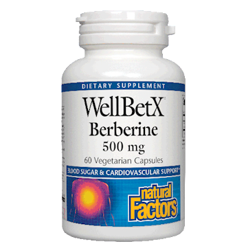 WellBetX Berberine 500 mg 60 vegcaps
