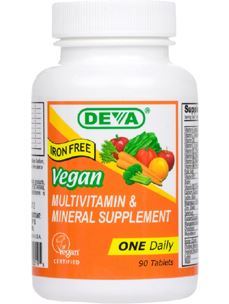 Vegan 1 -a -Day Multi (Iron Free) 90 tabs