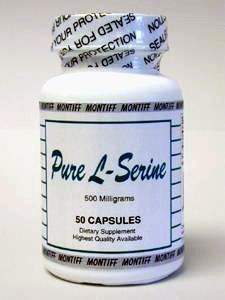 Pure L -Serine 500 mg 50 caps