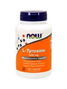 L -Tyrosine 500 mg 120 caps