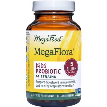 MegaFlora Kids Probiotic 60 vegcaps