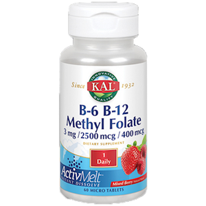B6 B12 Methyl Fol Activ Berry 60 vegtabs