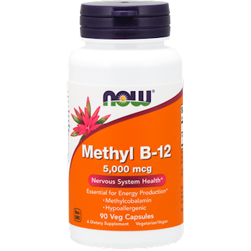 Methyl B-12 5,000 mcg 90 vegcaps