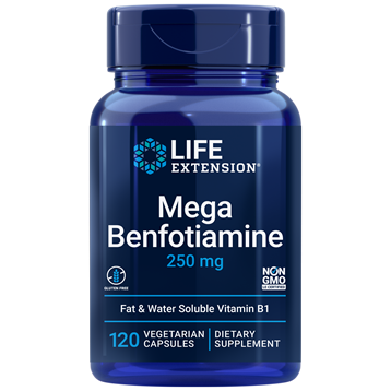 Mega Benfotiamine 250 mg 120 vegcaps