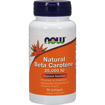 Natural Beta Carotene 25,000 IU 90 gels