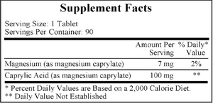 Caprystatin 90 tabs