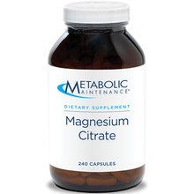 Load image into Gallery viewer, Magnesium Citrate 240 caps