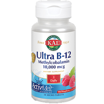 Ultra B-12 Methyl Rasp 30 tabs