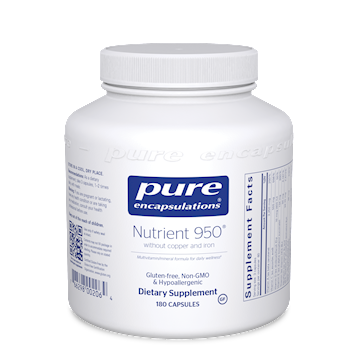 Nutrient 950 w/o Cu & Fe 180 vcaps