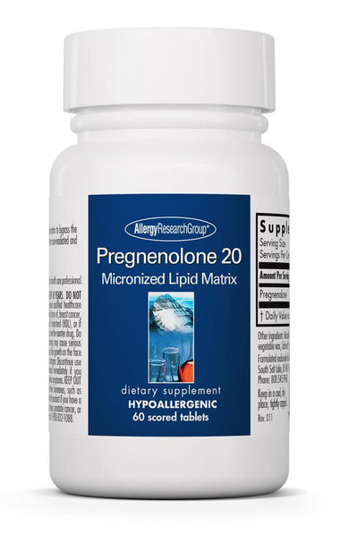 Pregnenolone 20 mg 60 Scored Tablets