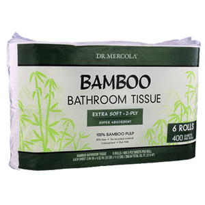 Bamboo Bathroom Tissue 6 rolls