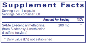 SAMe (S -Adenosylmethionine) 60 caps