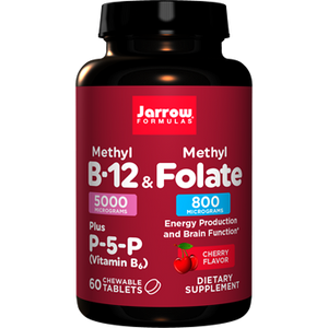 Methyl B-12 Methyl Folate Cherry 60 tabs