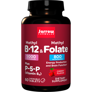 Methyl B-12 Methyl Folate Cherry 60 tabs