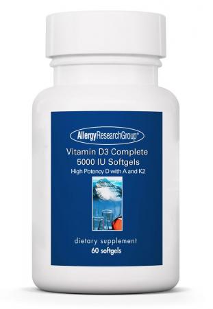 Vitamin D3 Complete 5000 IU Softgels 120 Softgels
