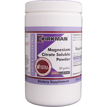 Magnesium Citrate Soluble Powder 8 oz