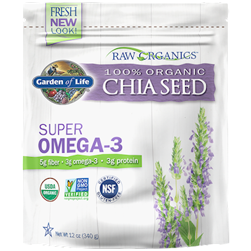 Raw Organics - Organic Chia Seeds 12 oz
