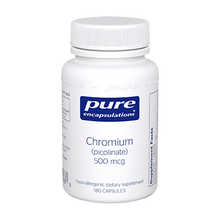 Load image into Gallery viewer, Chromium (picolinate) 500 mcg 180 vcaps