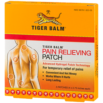 Tiger Balm Pain Patch 5 patch 4 x 2.75in