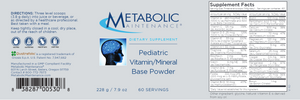 Pediatric Vit/Min Base Powder 228 g