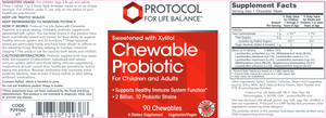 Chewable Probiotic 90 chews