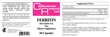Load image into Gallery viewer, Ferritin 5 mg 60 caps