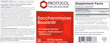 Load image into Gallery viewer, Saccharomyces Boulardii 60 vcaps
