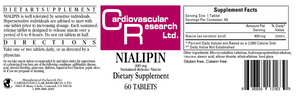 Nialipin 400 mg 60 tablets