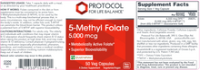 Load image into Gallery viewer, 5 Methyl Folate 5,000 mcg 50 vegcaps