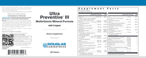 Ultra Preventive III w.Copper 180 caps