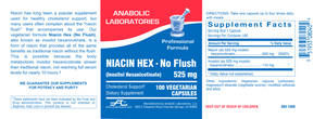 Niacin Hex (No Flush) 525 mg 100 vegcaps