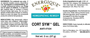 Cort Sym Gel (Anti-Itch) 2 oz