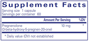 Pregnenolone 10 mg 60 vcaps