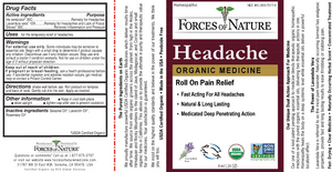 Headache Organic .14 oz