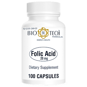 Folic Acid 20 mg 100 caps