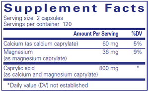 Caprylic Acid 240 vcaps