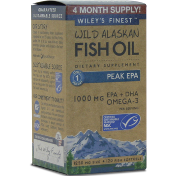 Wild Alaskan Peak EPA 120 softgels