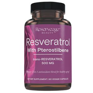 Resveratrol w/Ptero 500mg 60 veg caps