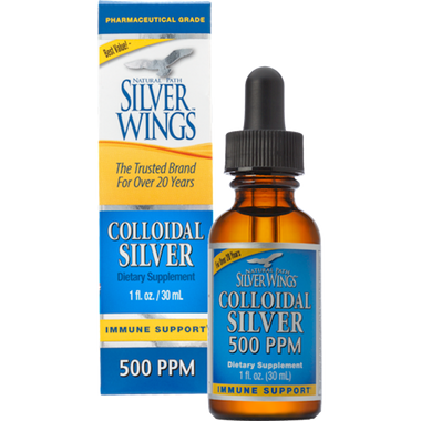 Colloidal Silver 500PPM 1 oz Dropper