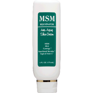 MSM Rejuvenator Anti-Aging Skin Crm 6 oz