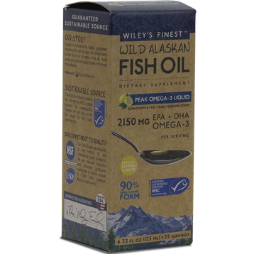 Wild Alaskan Peak Fish Oil 4.23 fl oz