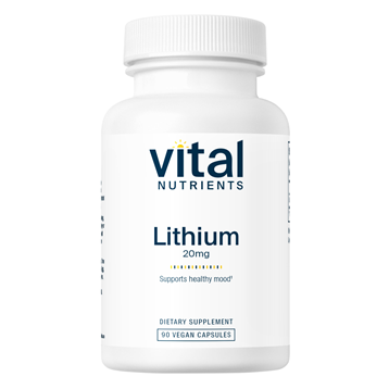 Lithium (orotate) 20 mg 90 vegcaps