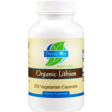 Lithium Organic 5mg 250 vegcaps